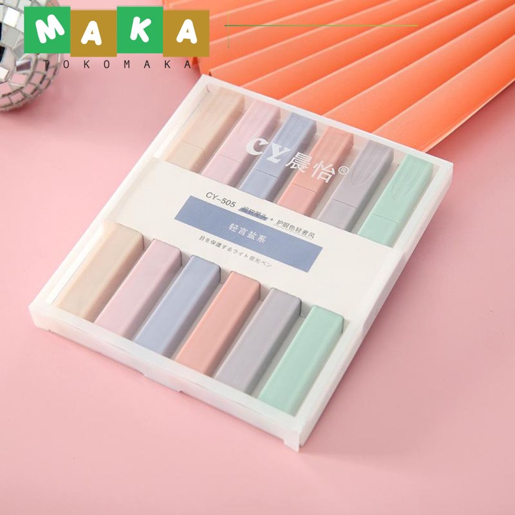 

stabilo balok 1 box highlighter edisi warna pastel lilac satu set stabilo perlengkapan alat tulis kantor sekolah kado unik