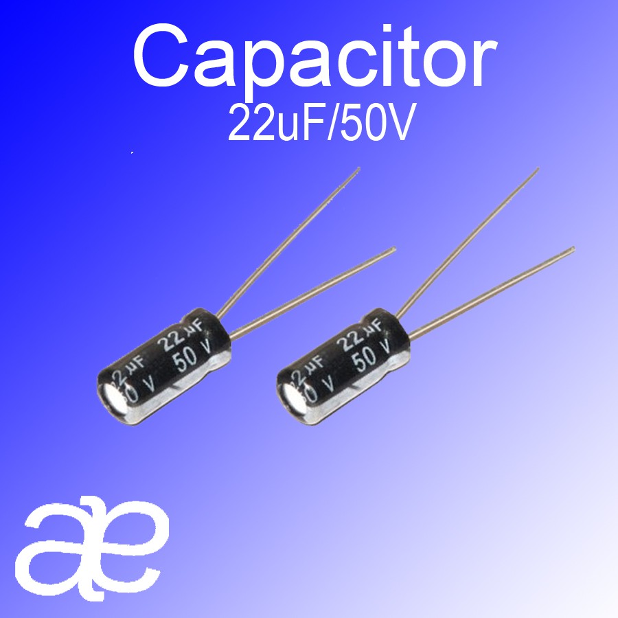 Kapasitor 22uF/50Volt Capacitor Bipolar Kondensator