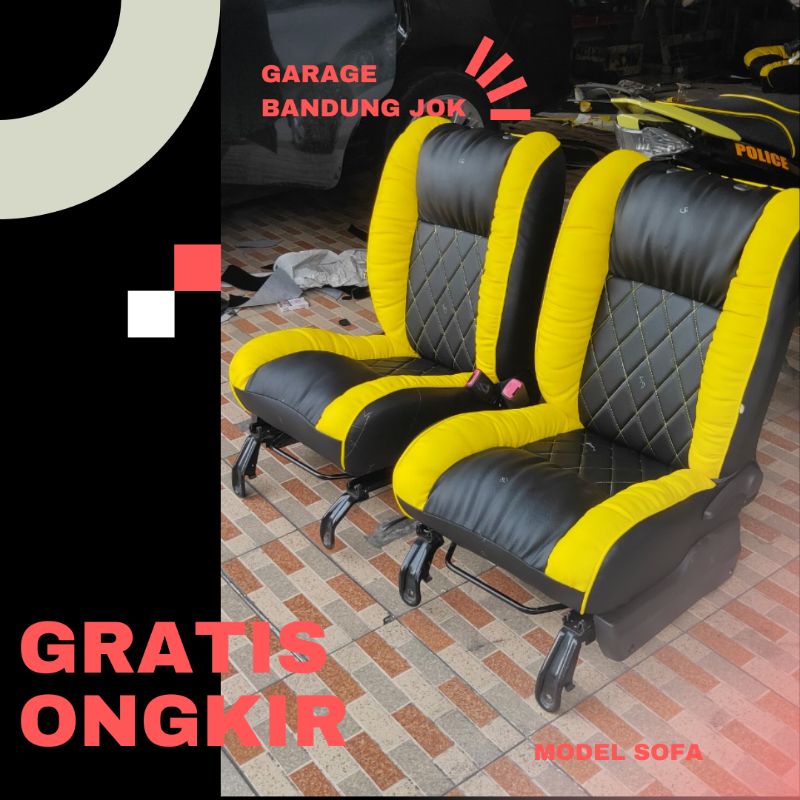 Cover jok mobil model semi sofa | Sarung jok mobil Avanza, Xenia, Rush, Terios, Xpander, Dll