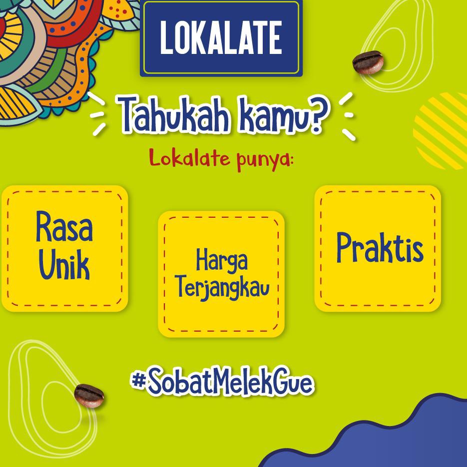 

Bestseller ISI7U Lokalate Kopi Alpukat 10s' 51 Dijual Murah