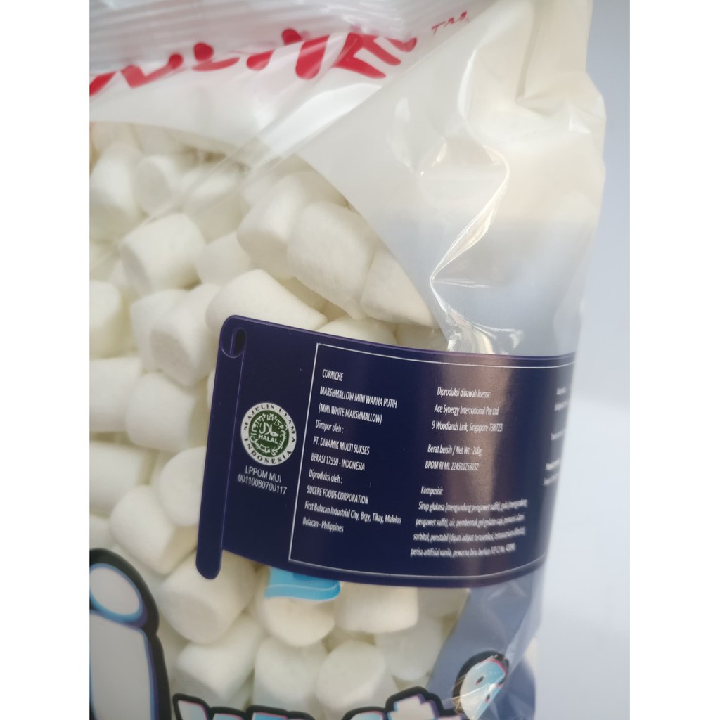 

Corniche White Tiny Marshmallow 200 GR
