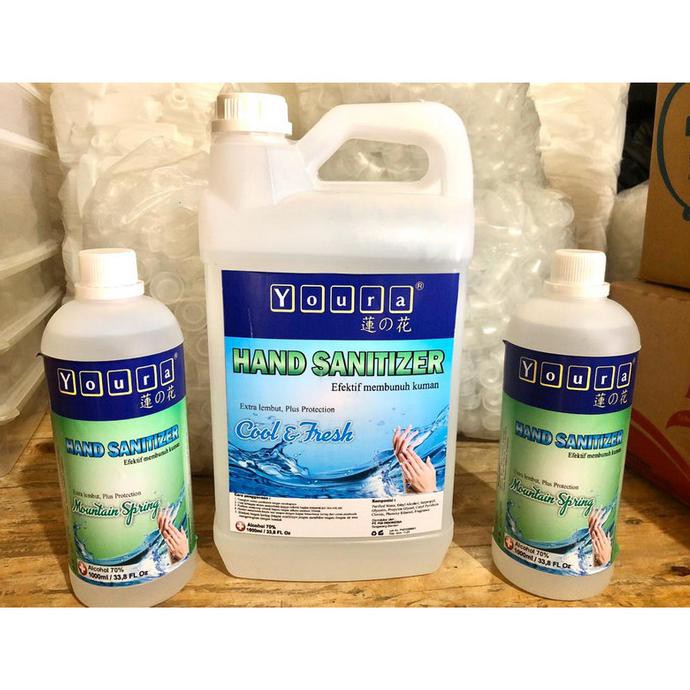 Hand Sanitizer Refill 5 Liter 5000Ml Premium Aloevera Wangi Rawawa09 Segera Dapatkan