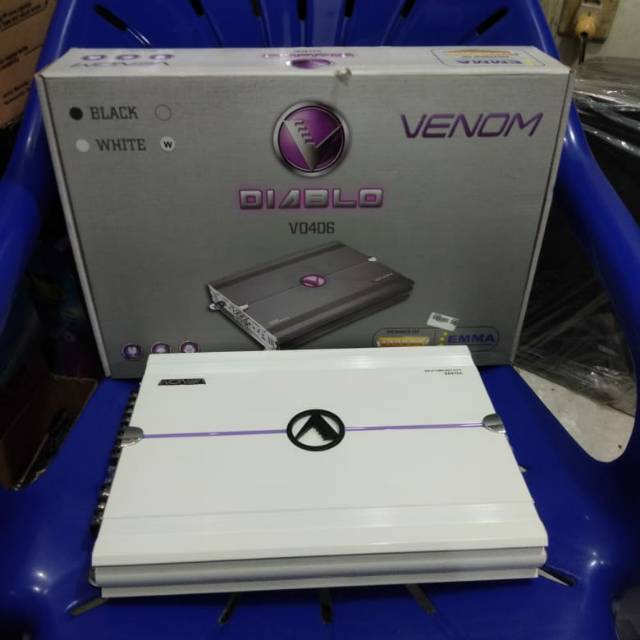 Audio Mobil Power Venom Diablo seri VO-406 4chenel Power Mobil