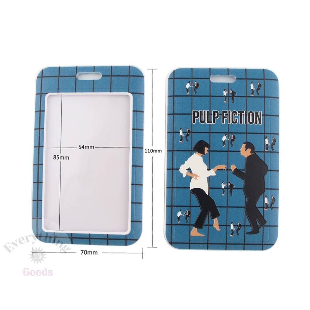 

Everything Goods - BH000002 Pulp Fiction Badge Holder ID Card Holder Name Tag Lucu (WITHOUT LANYARD)