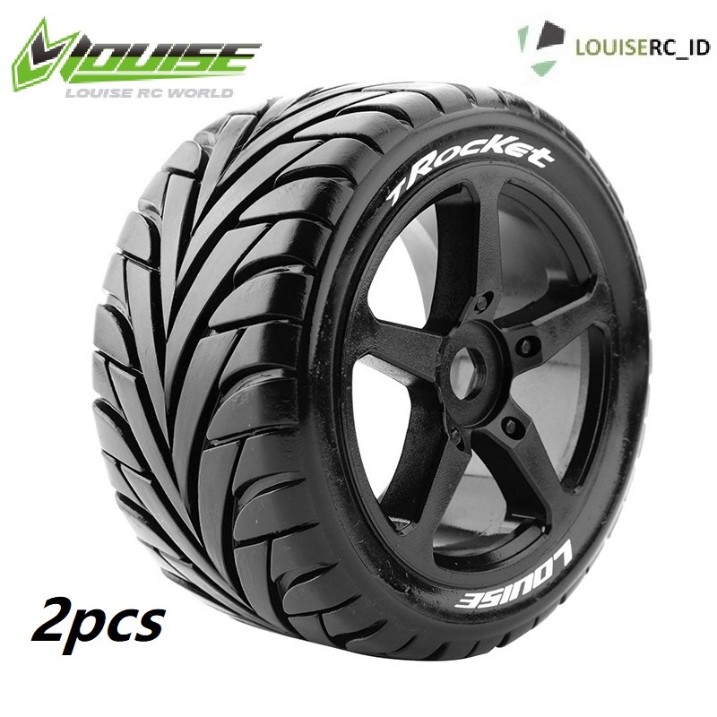 Louise T-ROCKET Tires Ban Rc 1/8 Truggy Associated Arrma HPI Mugen S-Workz  L-T3250 ban rc truggy mo