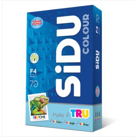 

Kertas HVS Warna SIDU F4 70 Gsm