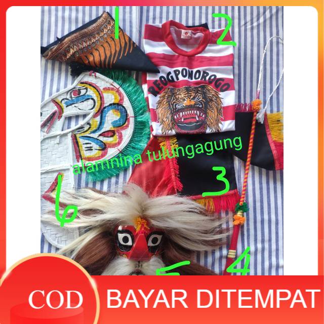 Kuda lumping jaranan anak tk jaranan anak kecil kaos reog bujang ganong udeng paket komplit jaranan 