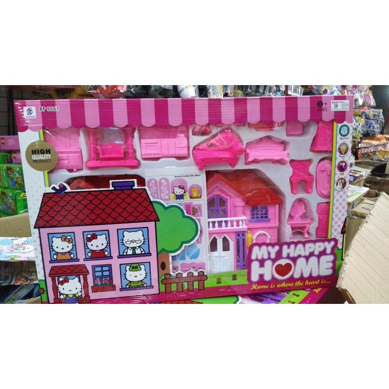 Mainan rumah-rumahan my happy home besar