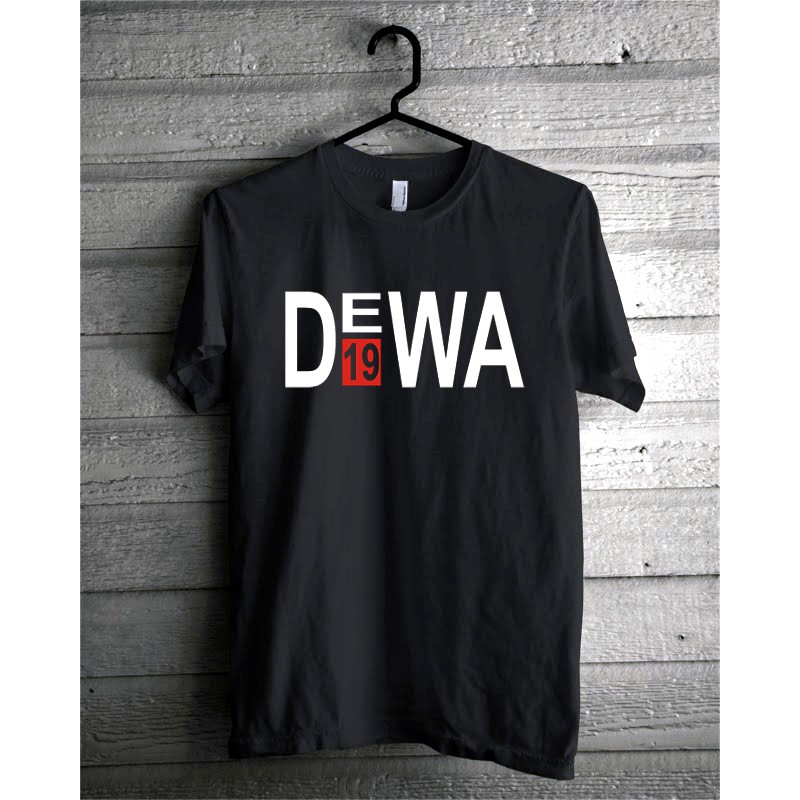 KAOS MUSIK DEWA 19 ROCK BAND LOGO