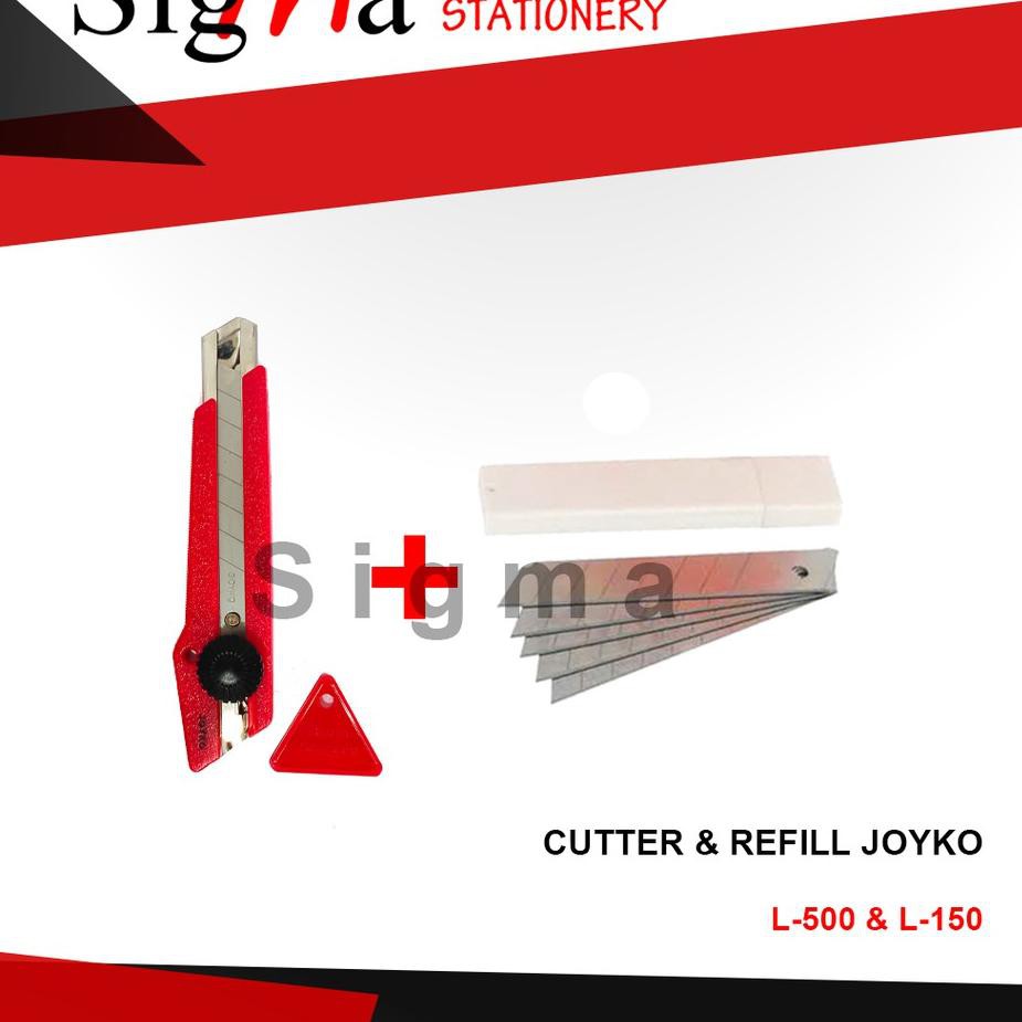 

[BISA CODE] CUTTER Besar L-500 MERK JOYKO SATUAN KARTER / PEMOTONG KERTAS / CUTER BESAR
