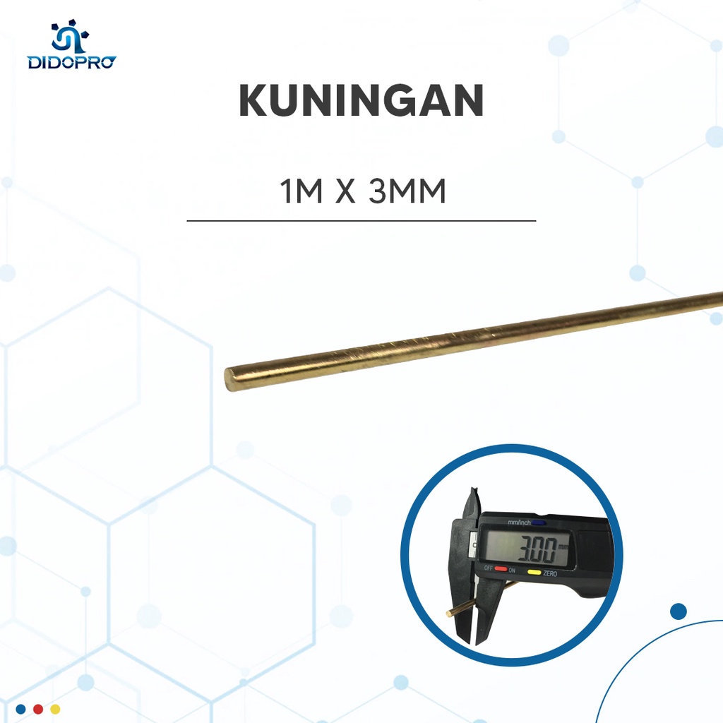 Kawat Las Kuningan 3 mm per batang