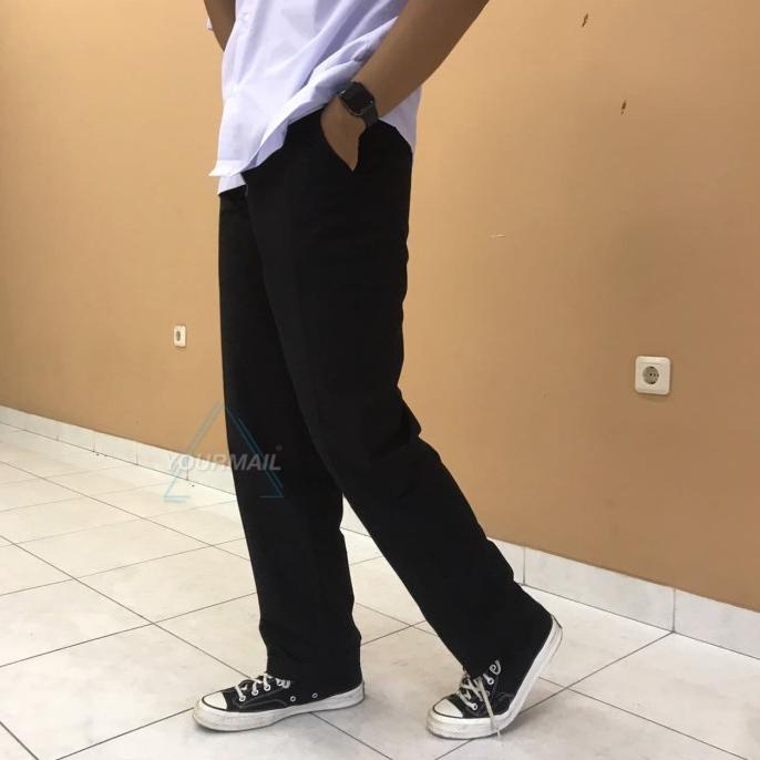 Seragam Celana Panjang Hitam Famatex