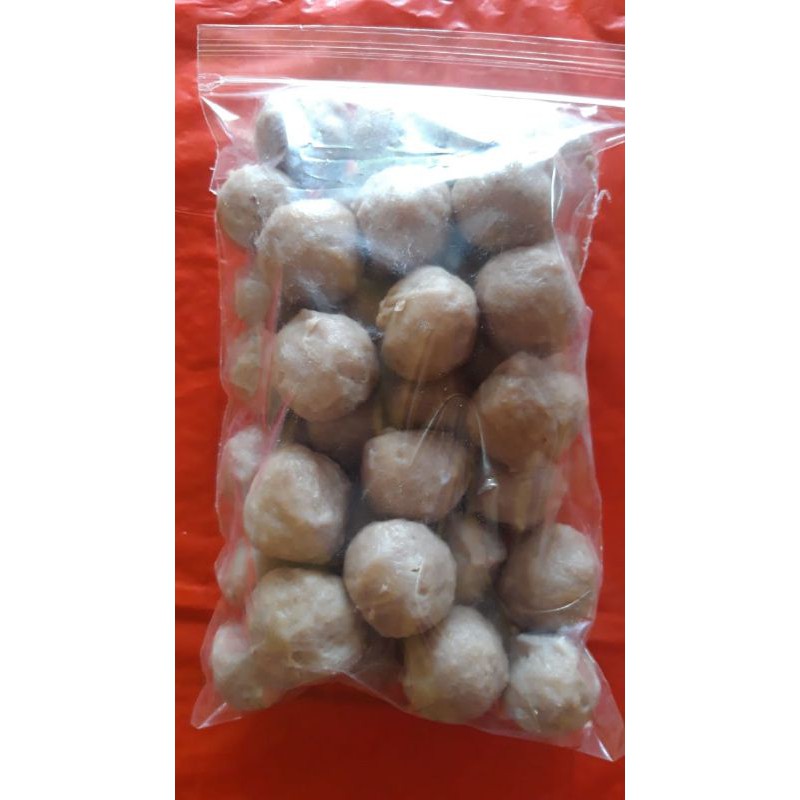 

bakso sedang tanpabahan pengawet isi 35