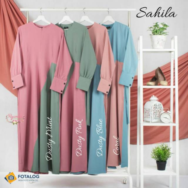 GAMIS SAHILA SET by mumtaz hijab