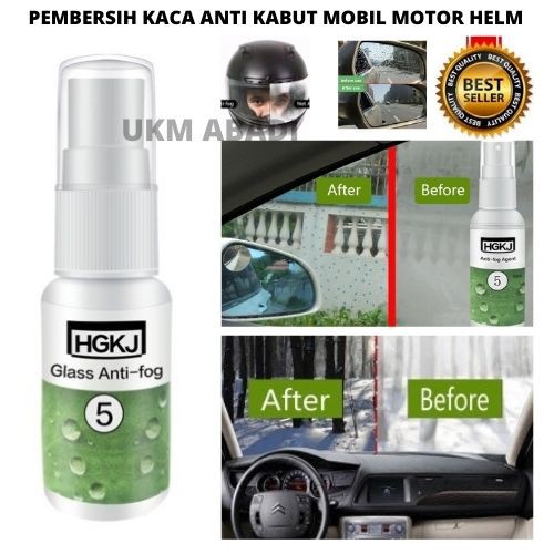 HGKJ5 Pembersih Kaca Mobil Helm  Anti Embun Mobil Fog Coating Waterproff 20ml 111162