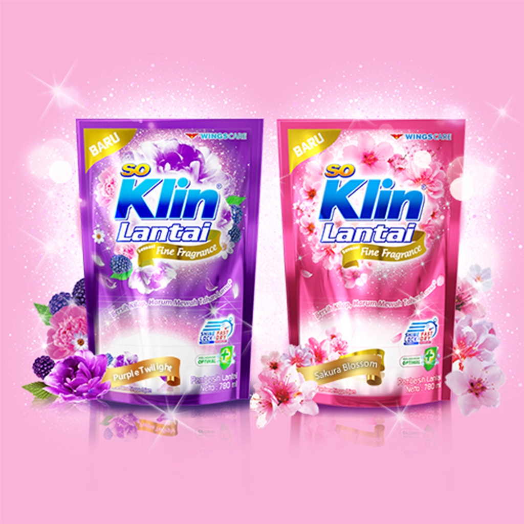 So Klin Lantai Fine Fragrance Refil 60ml