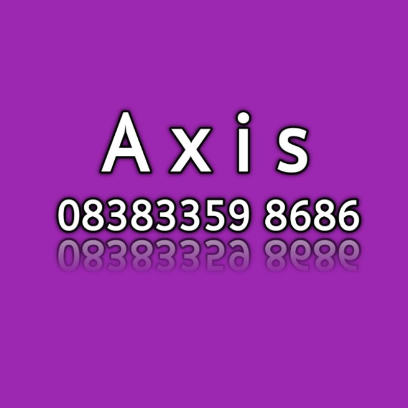 nomor cantik axis 8686 ( 686 )