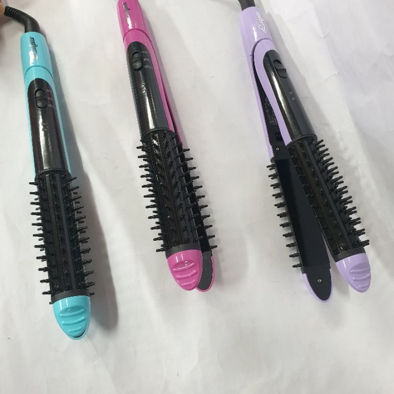 Catok Sisir Pelurus Rambut Blow 2in1 Import Ladystar Ls078 Terbaik Murah