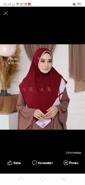 Hijab arrafi AR 179 hijab instan || INAYAHHIJAB-2