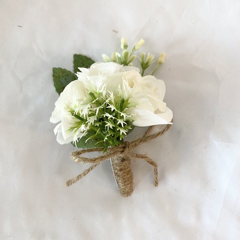 Corsage Korsage Korsase Boutonniere Hiasan Jas Pengantin Pernikahan Bridesmaid Groomsmen