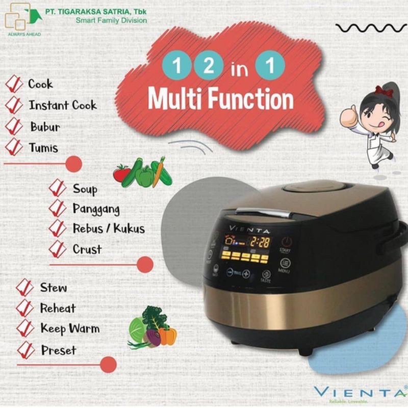 vienta smart cooker