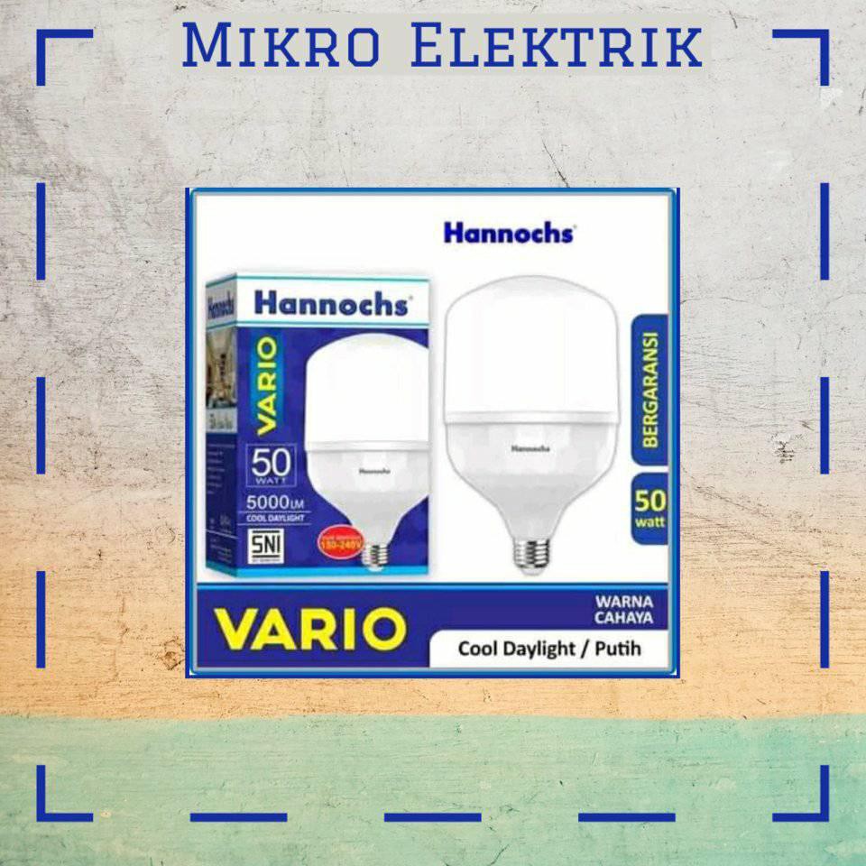 Hannochs Lampu Led Vario 50Watt Cahaya Putih