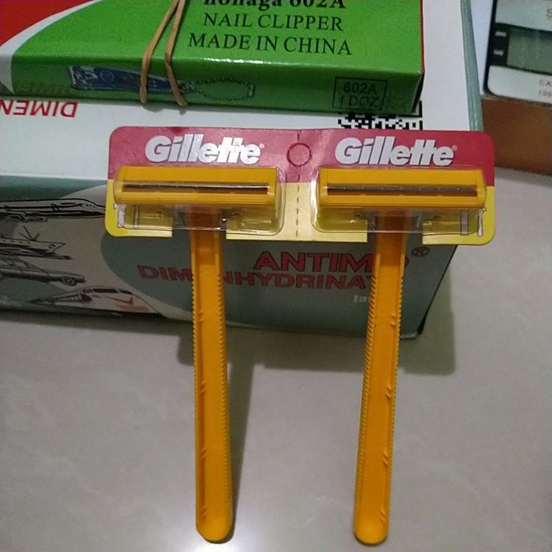 Silet Gillette goal II kuning per pcs.