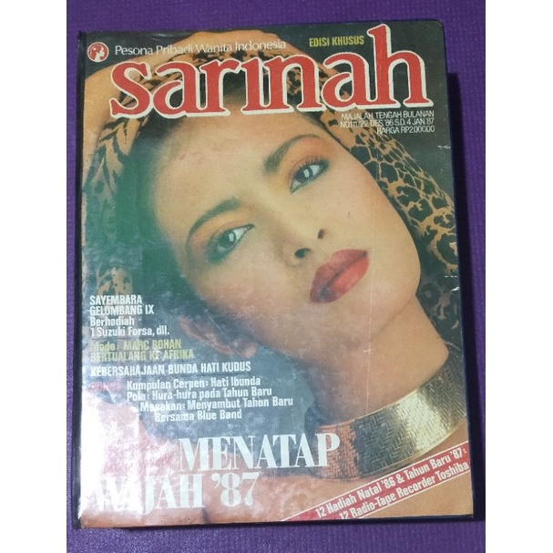 MAJALAH SARINAH EDISI TAHUN 1987