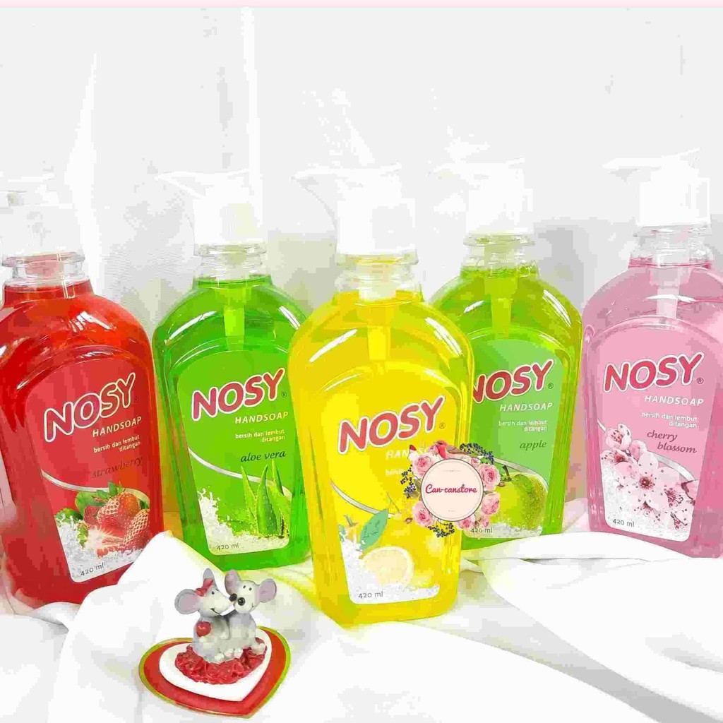 NOSY HAND SOAP SABUN CUCI TANGAN PUMP 420 ml