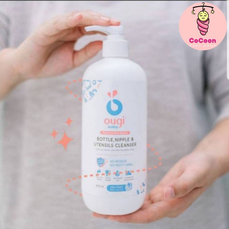 Ougi Bottle Cleanser / Pembersih Botol Susu / Sabun Natural Botol Bayi 500ml