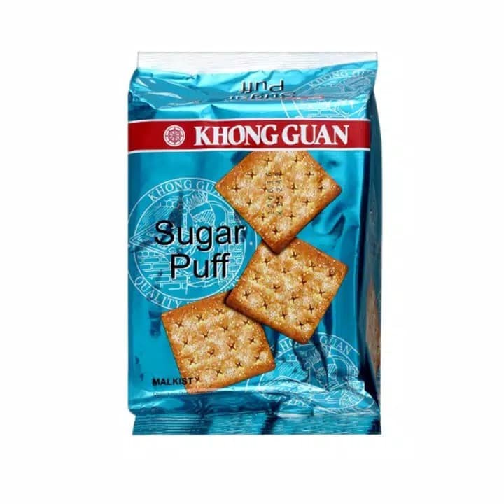 

Khong Guan Sugar Puff Biru 275gr barcode 8888166604827