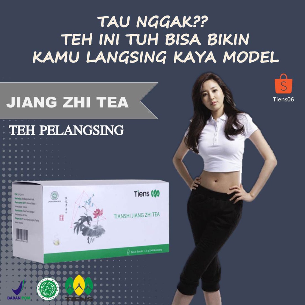 Jiang zhi tea Teh detox teh diet pelangsing perut buncit Teh pelangsing herbal