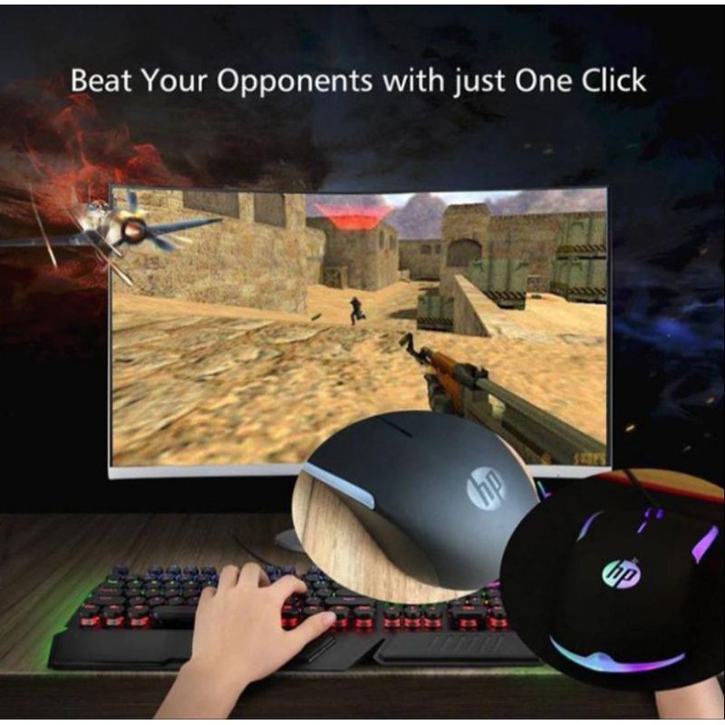 mouse gaming / Mouse Hp M160 / mouse hp gaming / mouse gaming m160