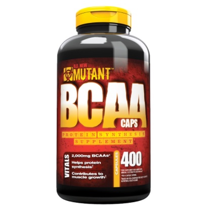 BCAA MUTANT 400 CAPS 2:1:1