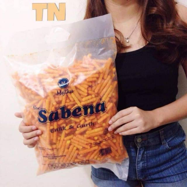 

Sabena stick ada beberapa varian rasa diantara nya balado, sapi panggang, keju, pandan