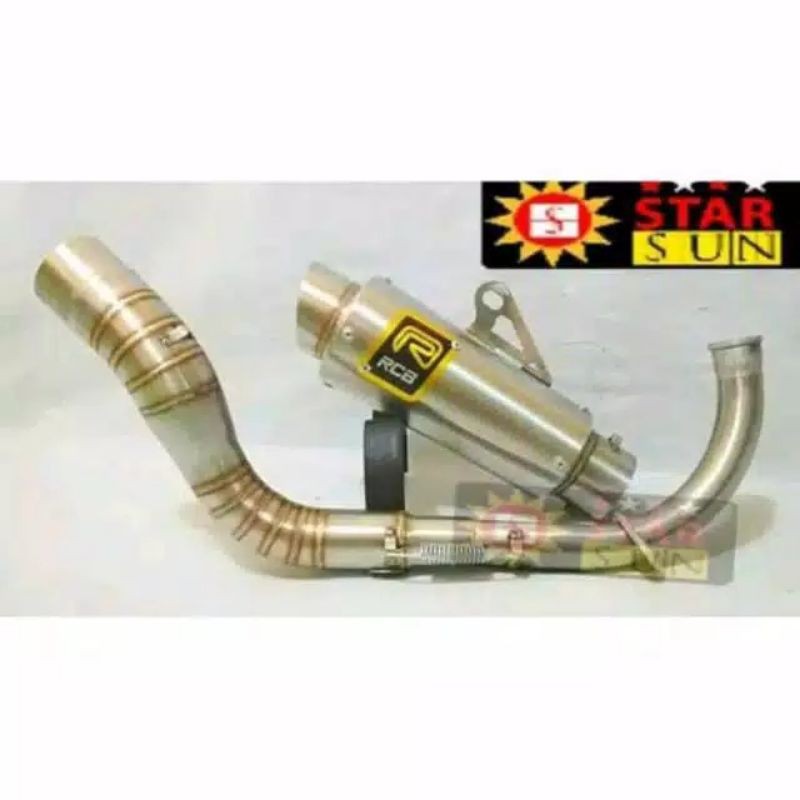 KNALPOT RACING RCB HONDA BEAT SCOPY