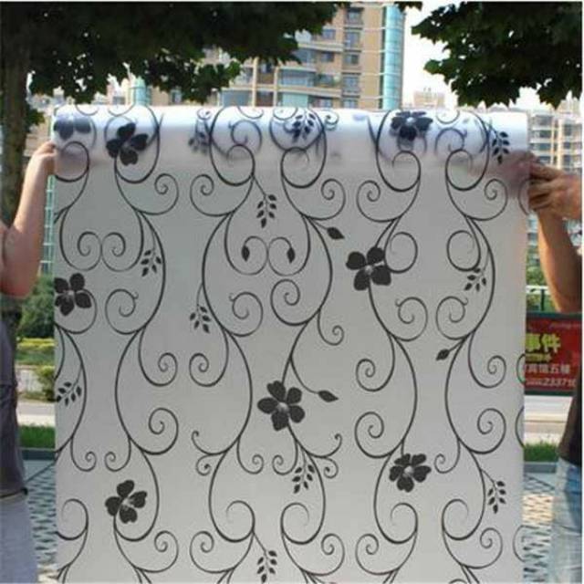 CAFELE Sticker Wallpaper Dinding Frosted Film 45x100cm