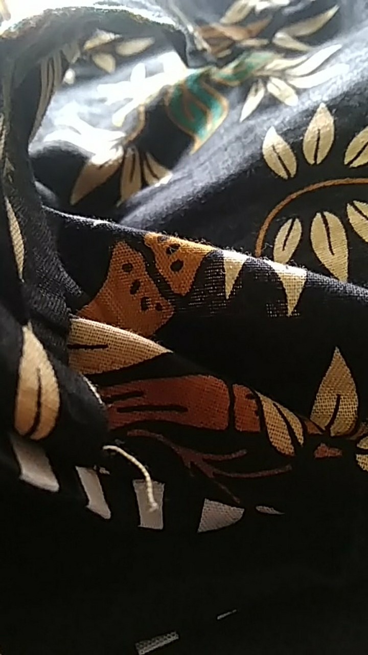 Tunic Ziggy Tali Daun Bambu Tunik Batik Cantik Warna Seragam Kantor Kerja Modis Modern Cantik  Bahan