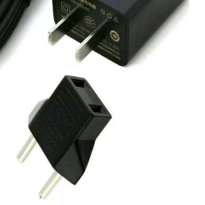 Over Steker Colokan Adaptor Kepala Charger Gepeng ke Bulat / Oversteker / Colokan Sambungan Listrik