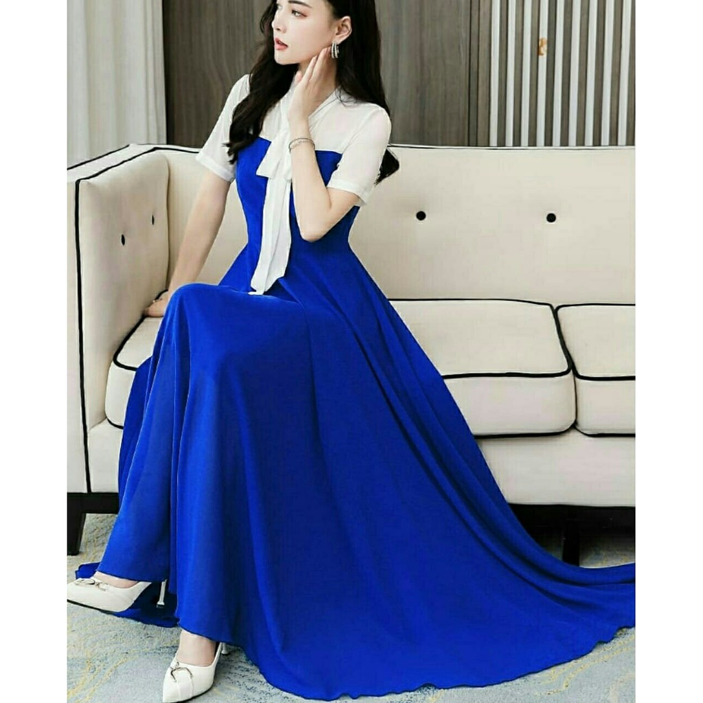 Dress Nirol - Long Dress Wanita Terbaru - Pakaian Wanita