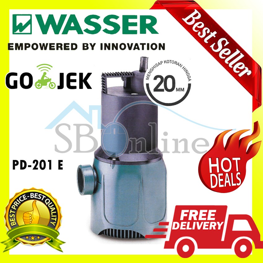 Pompa Celup Air Kotor Wasser PD 201 E