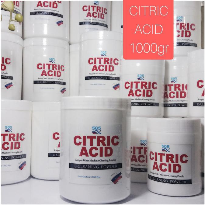 READY  COD citric acid food grade/Asam Sitrat /Pembersih Kerak plat Kangen Water DISKON