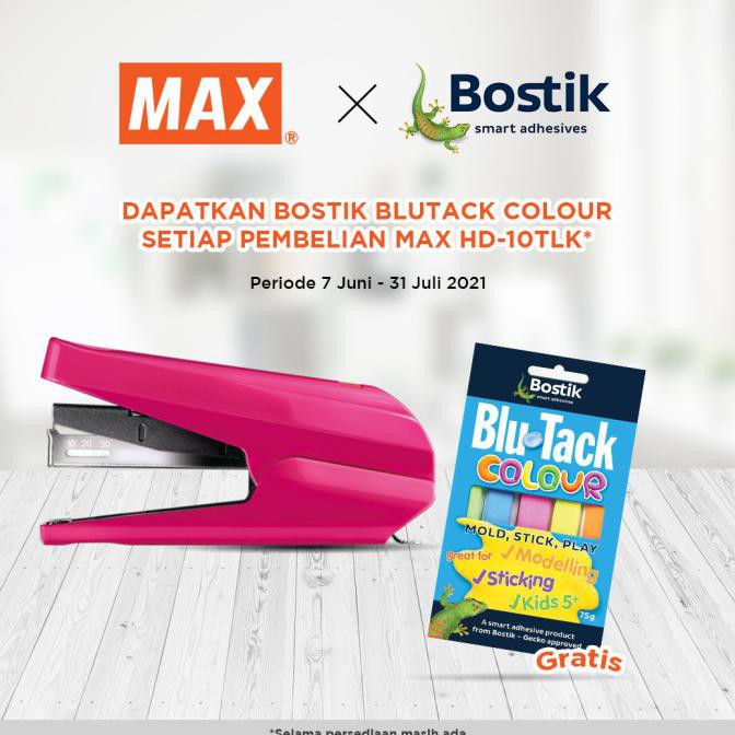 

Wow Max Stapler Hd-10Tlk Pink Bergaransi