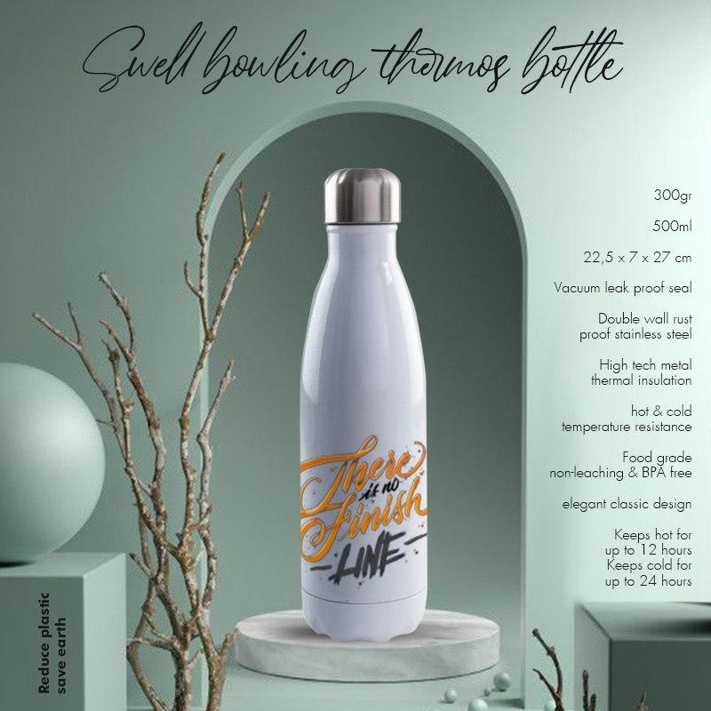 Custom Swell bowling thermos bottle/botolairminum/thermos