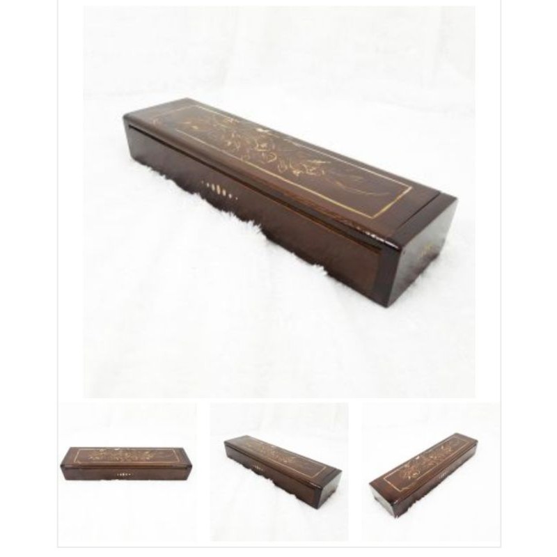 

Box Kotak Tepak Tempat Pensil Kerajinan Kayu Jati Antik Produk