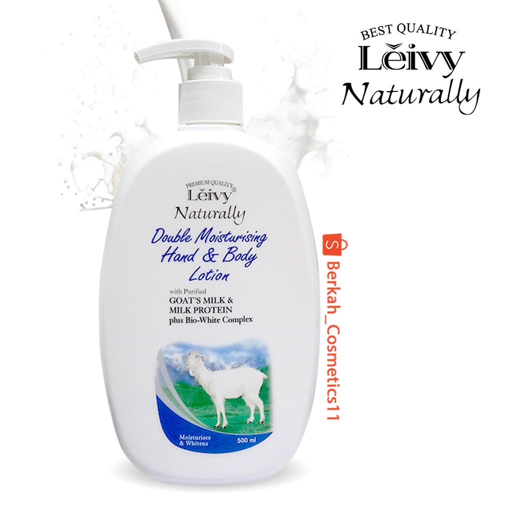 Leivy Handbody Lotion Goat Milk Pump 500ml