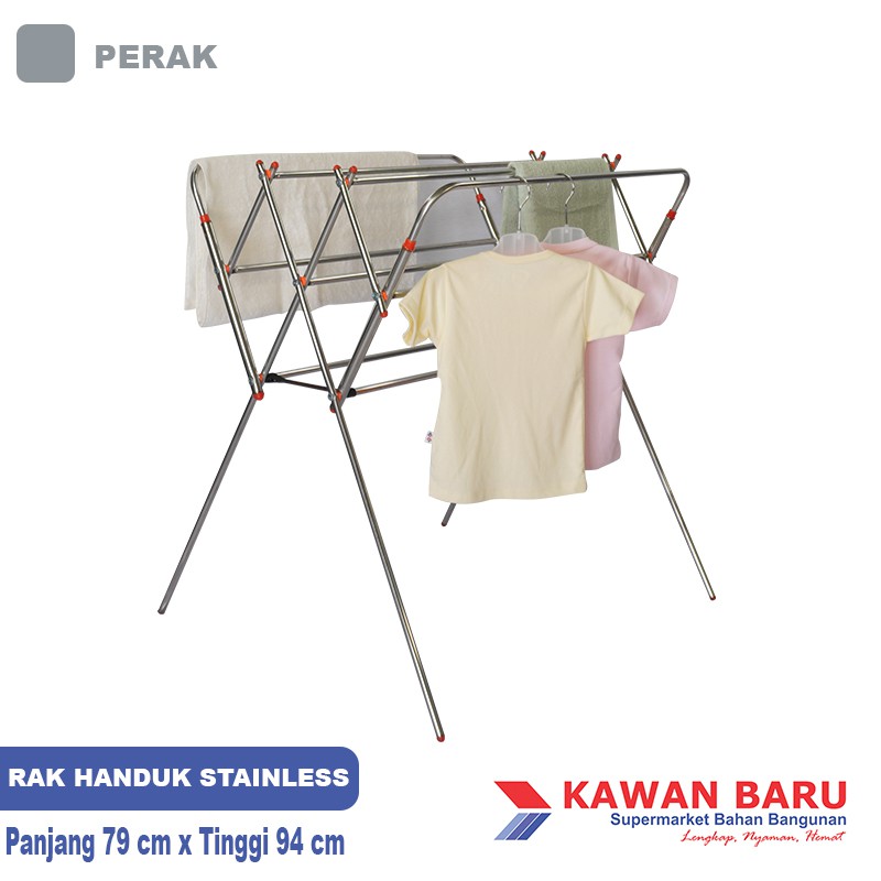 KB Rak Handuk Jemuran A13  Stainless Steel