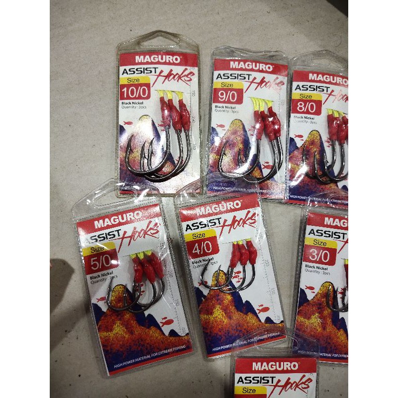 pancing kail maguro assist jigging hook kail laut jigging