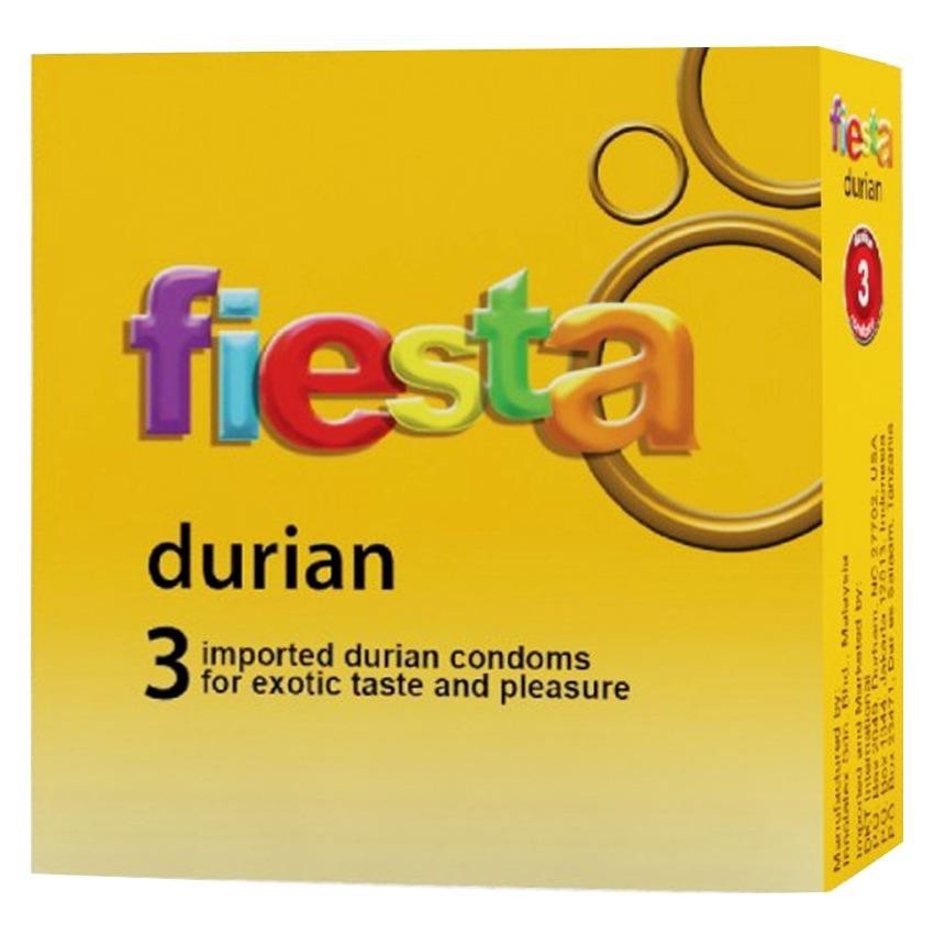 Fiesta Durian / Kondom Fiesta Durian / Alat Kontrasepsi Pria / Kondom