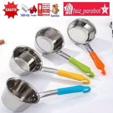 -panci alumunium stainles stell/16cm panci gayung